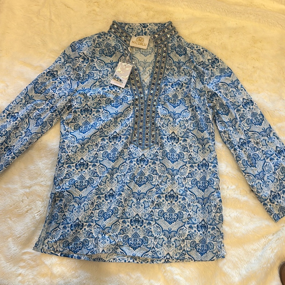 Embellished tunic from Nico Blu